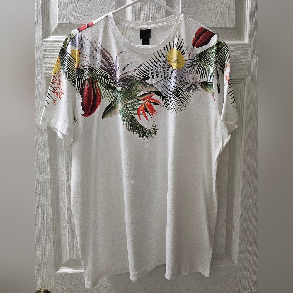 H&M Divided Mens Regular Fit Graphic T-Shirt XL